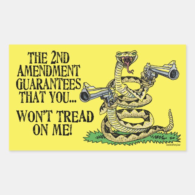 Sticker Rectangulaire Vous ne me toucherez pas (Devant)