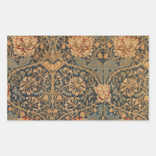 Sticker Rectangulaire William Morris Honeysuckle Rich Wallpaper