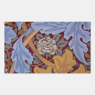 Sticker Rectangulaire William Morris St James Acanthus Fond d'écran