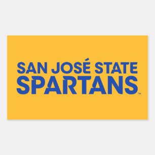 Sticker Rectangulaire Wordmark de San Jose State Spartans