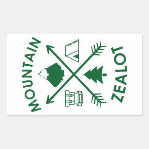 Sticker Rectangulaire Zealot