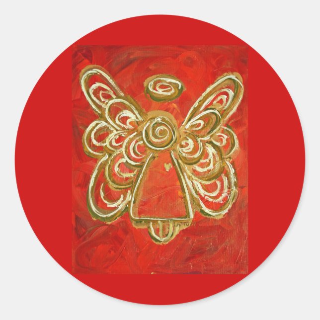 Sticker Red Angel (Devant)