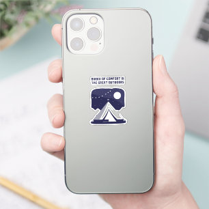 Sticker Reine de Confort Glamping de Plein Air