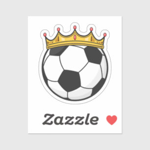 Sticker Reine de la couronne de football
