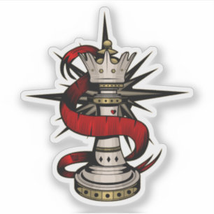 Sticker Reine royale