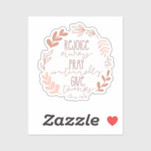 Réjouissez-Vous Toujours, Priez Continuellement, R