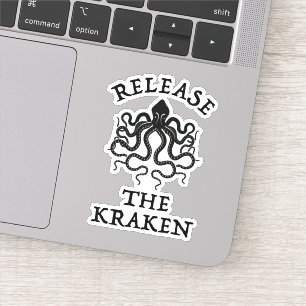 Sticker Relâchez Le Kraken