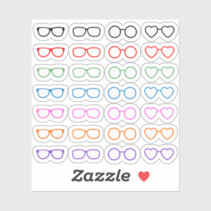 Sticker Rendez-vous chez l'optométriste pour lunettes de l