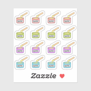 Sticker Rendez-vous cire Enlever les cheveux Selfcare Bujo