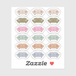Sticker Rendez-vous de thérapie sur le canapé Planificateu