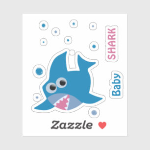 Sticker Requin-bébé