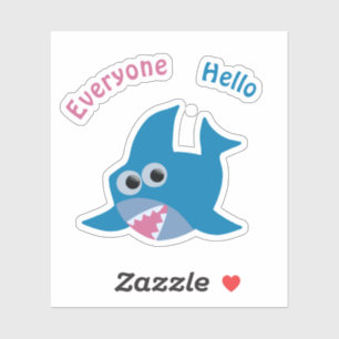 Sticker Requin-bébé