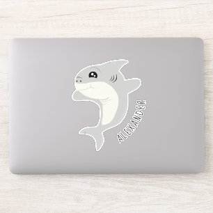 Sticker Requin gris mignon