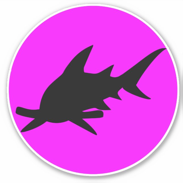 Sticker requin marteau (Devant)