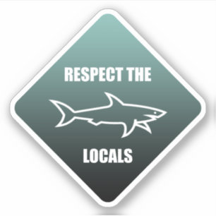 Sticker Respectez Les Locaux