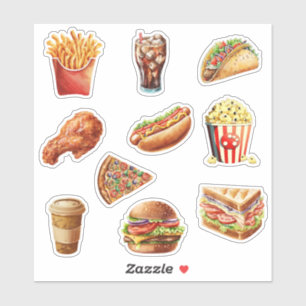 Sticker Restauration rapide