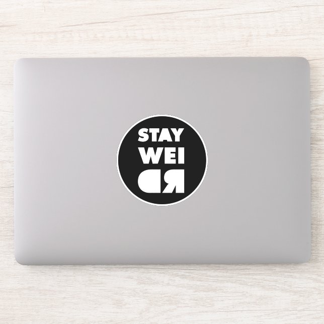 Sticker Reste bizarre (Ordinateur)