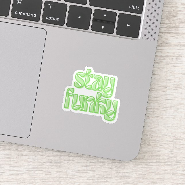 Sticker Reste Funky (Détail)