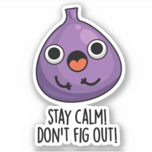 Sticker Restez calme Ne cherchez pas un drôle de jeu de fr
