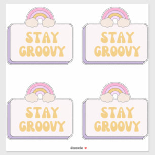 Sticker Restez Groovy