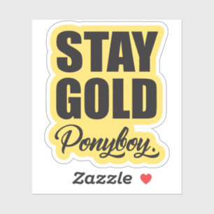 Sticker Restez Ponyboy