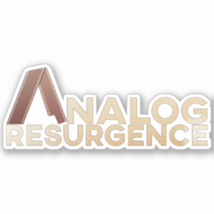 Sticker Résurgence analogique (Autocollant Vinyl Coupé Per