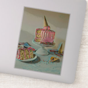 Sticker Retro ice cream popsicle