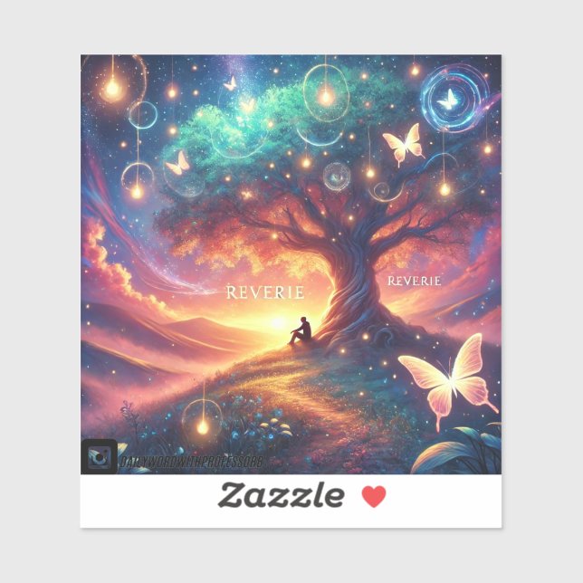 sticker "Reverie" (Feuille)