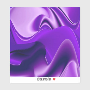 Sticker Rêves d'arc-en-ciel de fleurs violettes