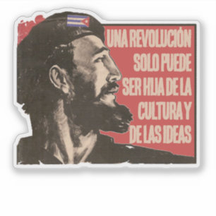 STICKER RÉVOLUTION CUBAINE