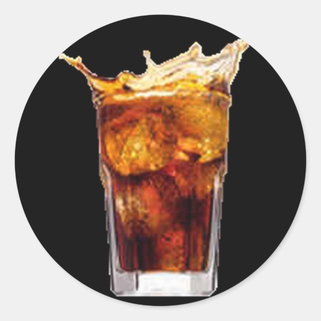 Sticker rhum & Cola (Devant)