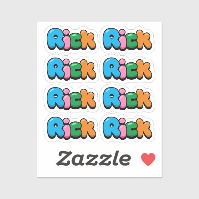Sticker Rick (Feuille)