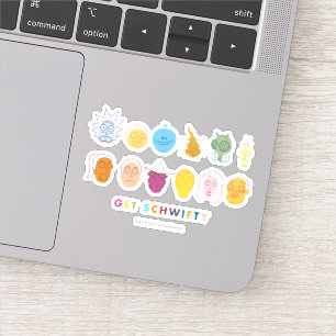 Sticker RICK ET MORTY™ Get Schwifty