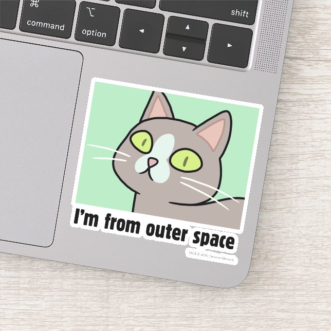 Sticker RICK ET MORTY™ | Je viens de l'espace extra-atmosp (Détail)