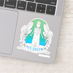 Sticker RICK ET MORTY™ Oui Reine