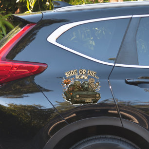 Sticker Ride or Die again - Undead Crew Vibes