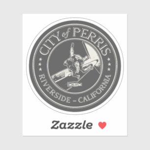 STICKER RIVERSITÉ DE PERRIS CALIFORNIE - SKYDIVING VINTAGE