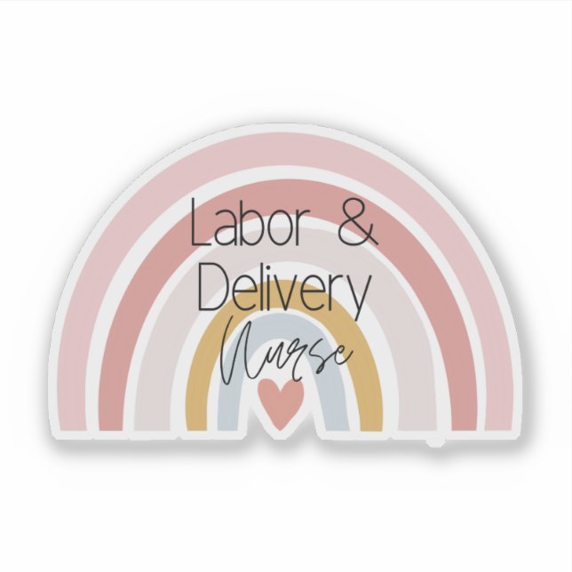 Sticker RN de main-d'oeuvre et de livraison (Devant)