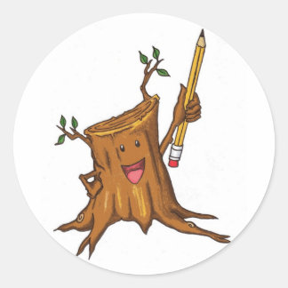 Sticker robuste (petit) blanc