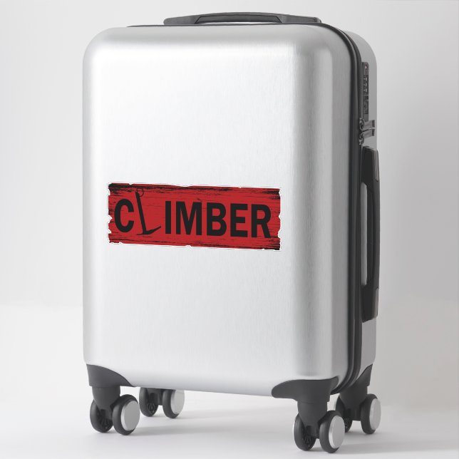 Sticker rockgrimper escalade (Sur valise)