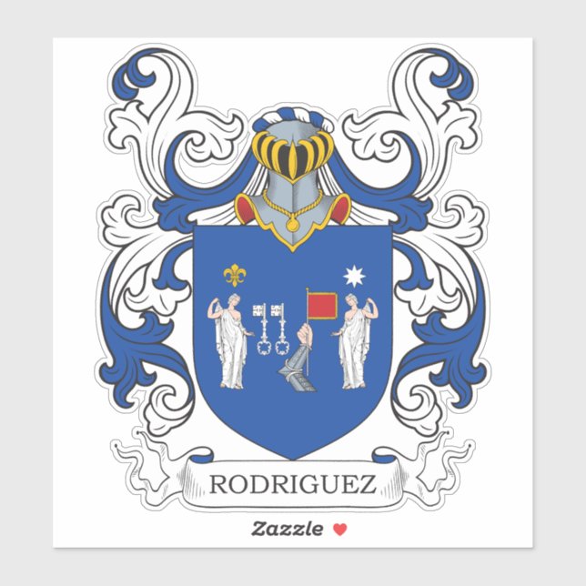 Sticker Rodriguez Family Crest (Feuille)