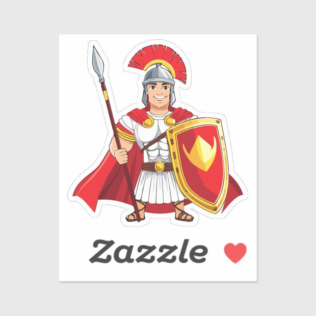 Sticker Roman centurion (Feuille)