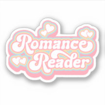 Romance Reader Pastel Retro Book Lover Citation