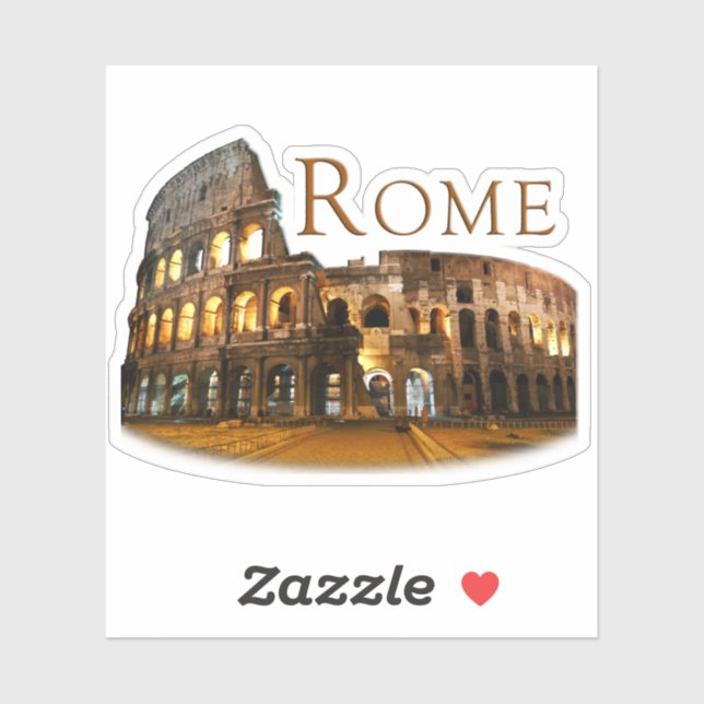 Sticker Rome : Le Colosseum (Feuille)