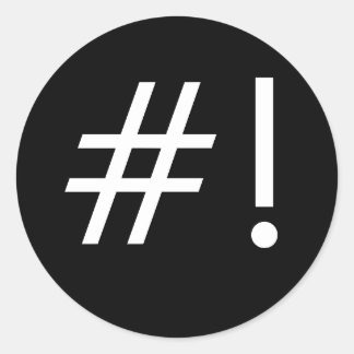 STICKER ROND # !