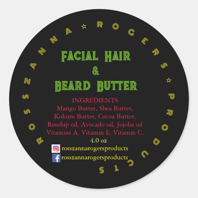 Sticker rond (Devant)