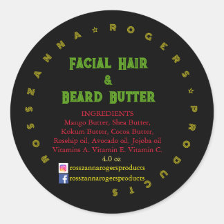 Sticker rond