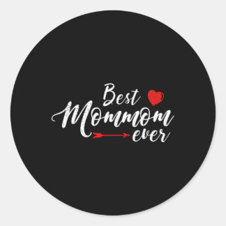 Sticker Rond 095921 Meilleure maman Ever Famille Amour Maman Ma