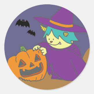 STICKER ROND 10月モンスターシール。