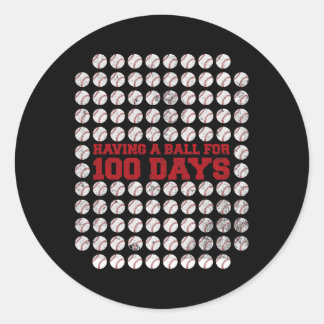 Sticker Rond 100 Days Of School Bysebyll 100th Day Of School Ki